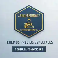 Precios especiales para profesionales